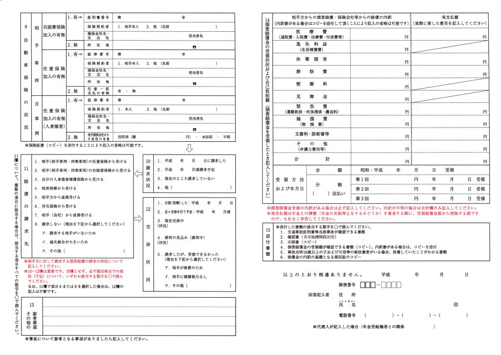 第三者行為事故状況届_裏